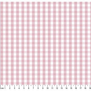 Tecido Fio Tinto Xadrez 9XM cor - 1128 (Rosa)